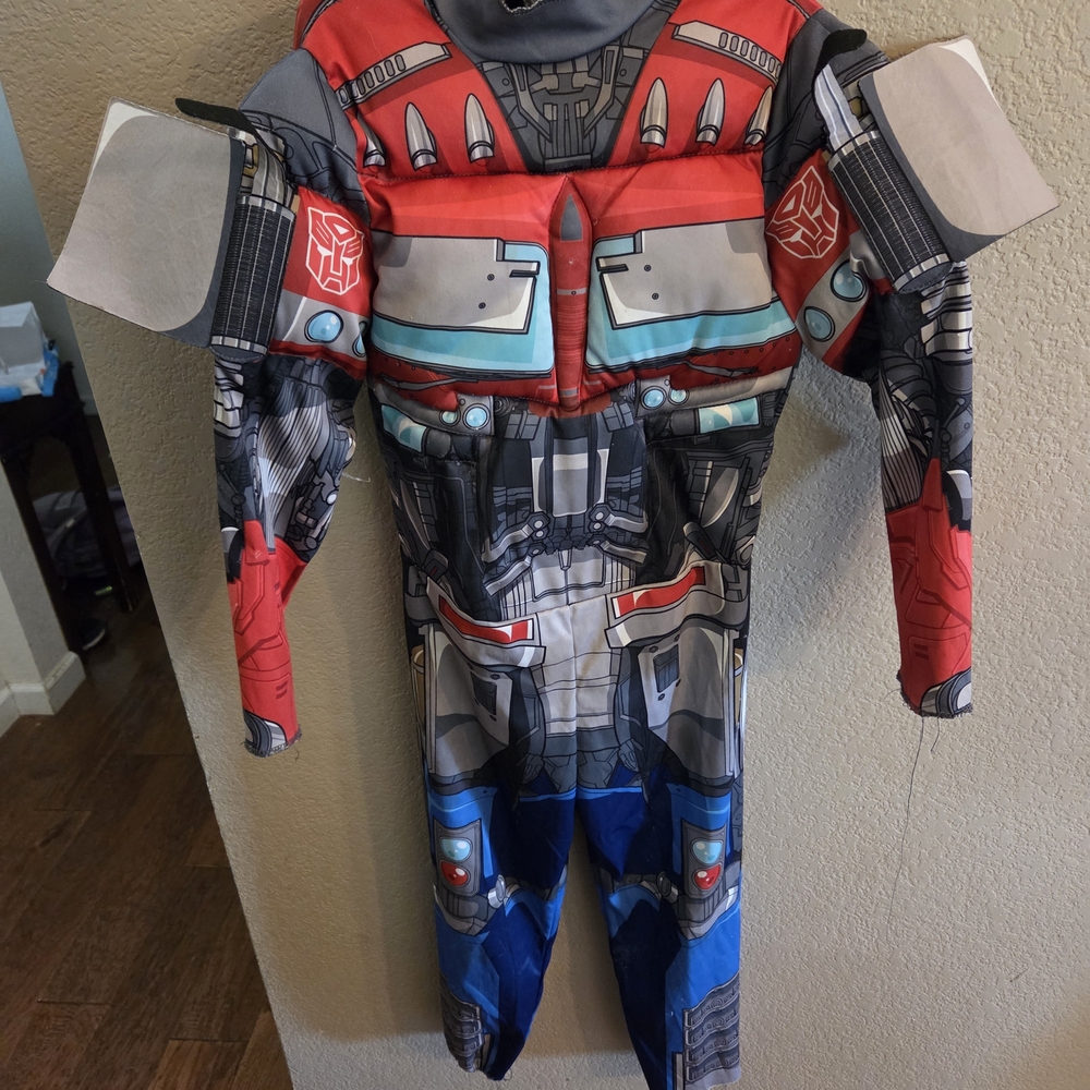Kids Robot Costume - Red, Blue, Gray